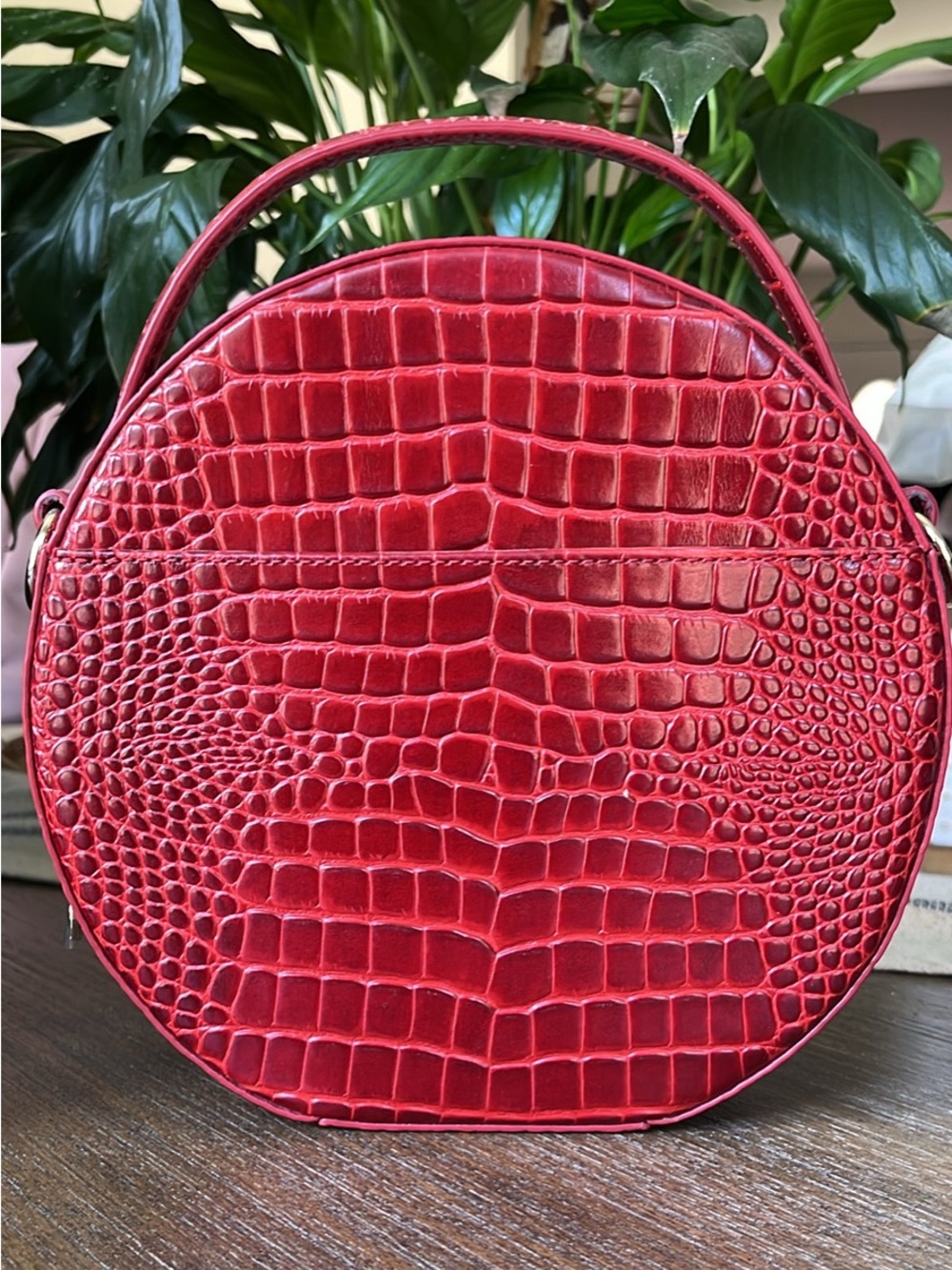 Brahmin Red Canteen Bag - Picture 3 of 4